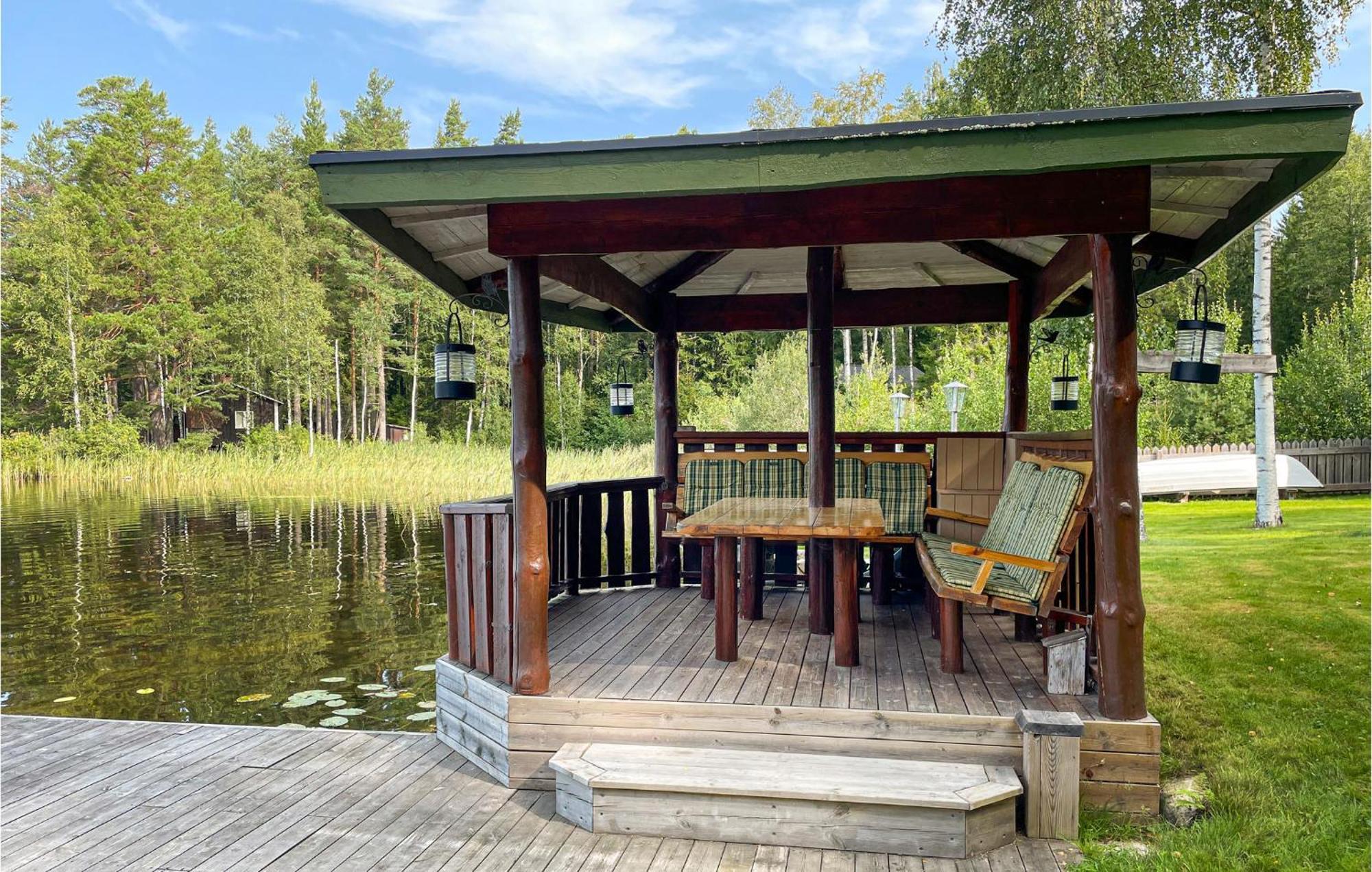 Awesome Home In Glava With Sauna Exteriör bild